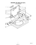Diagram for 04 - Washer Top And Lid