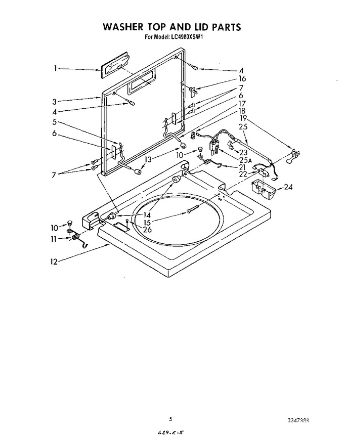 Diagram for LC4900XSW1