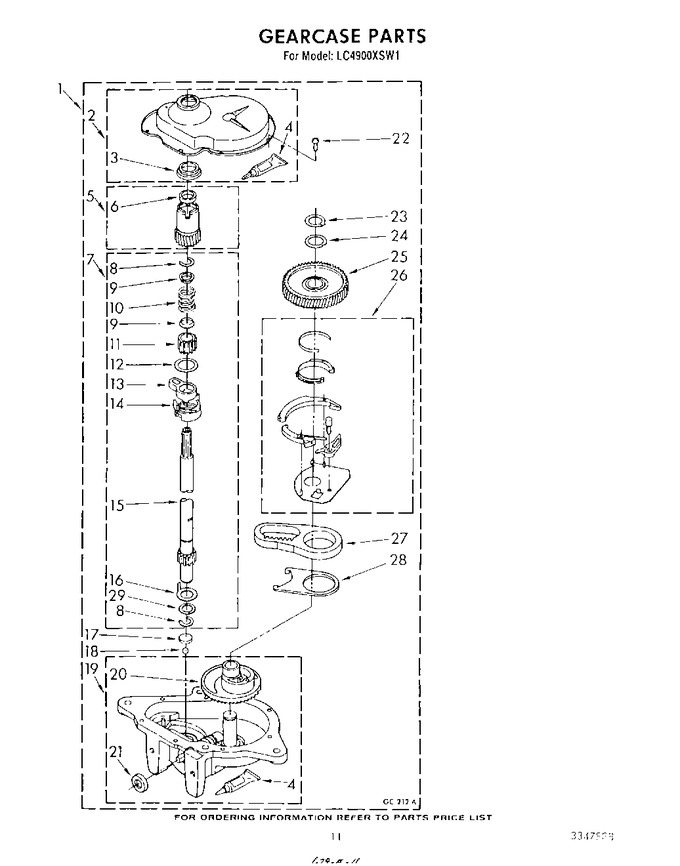 Diagram for LC4900XSW1
