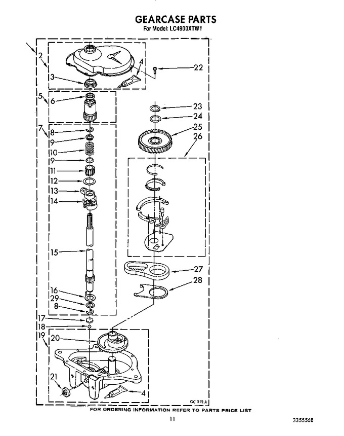 Diagram for LC4900XTW1