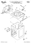 Diagram for 01 - Top And Cabinet