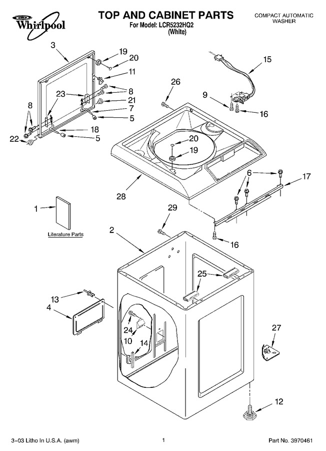 Diagram for LCR5232HQ2