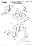 Diagram for 01 - Top And Cabinet