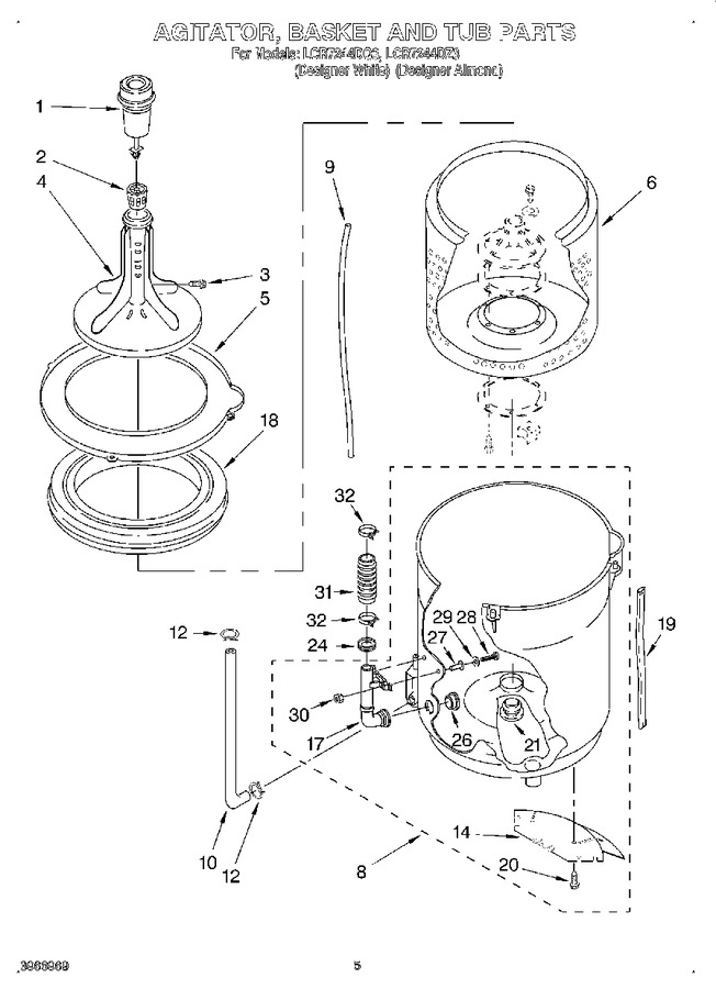 Diagram for LCR7244DQ3
