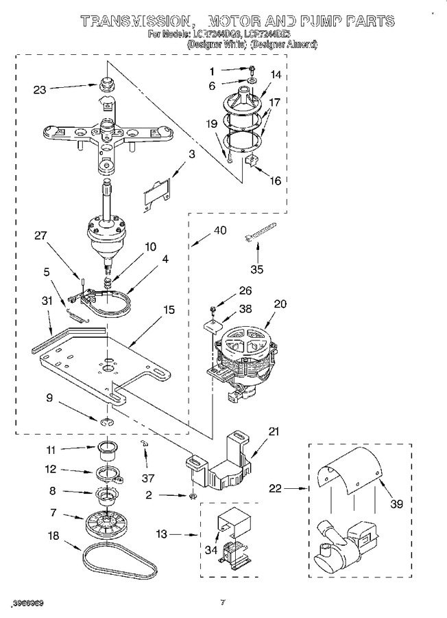 Diagram for LCR7244DZ3