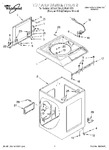 Diagram for 01 - Top And Cabinet