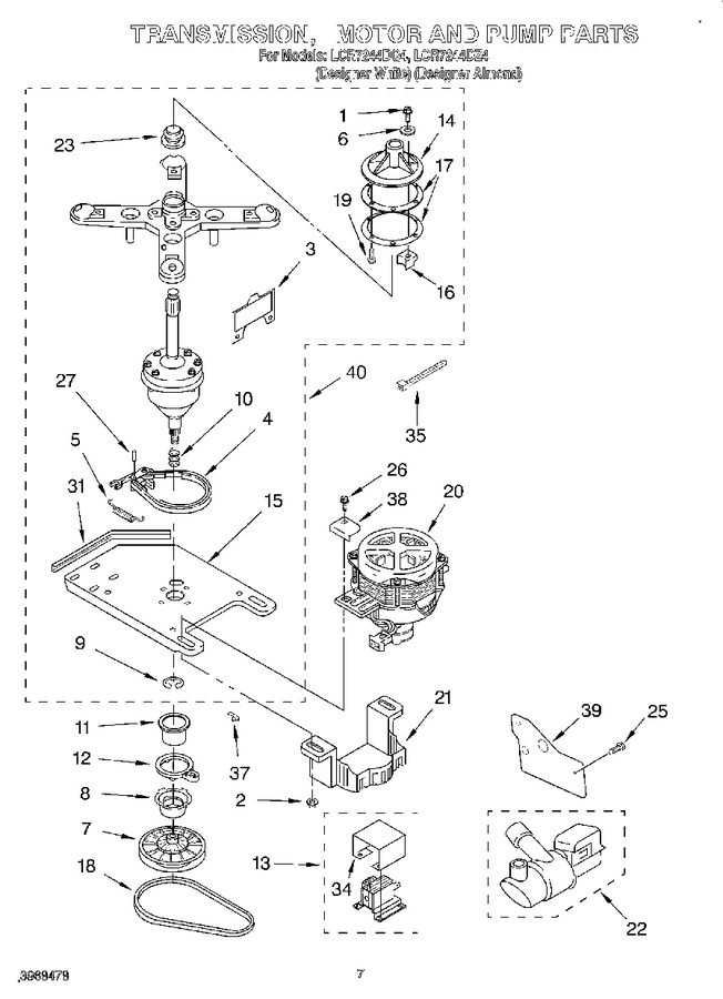 Diagram for LCR7244DQ4