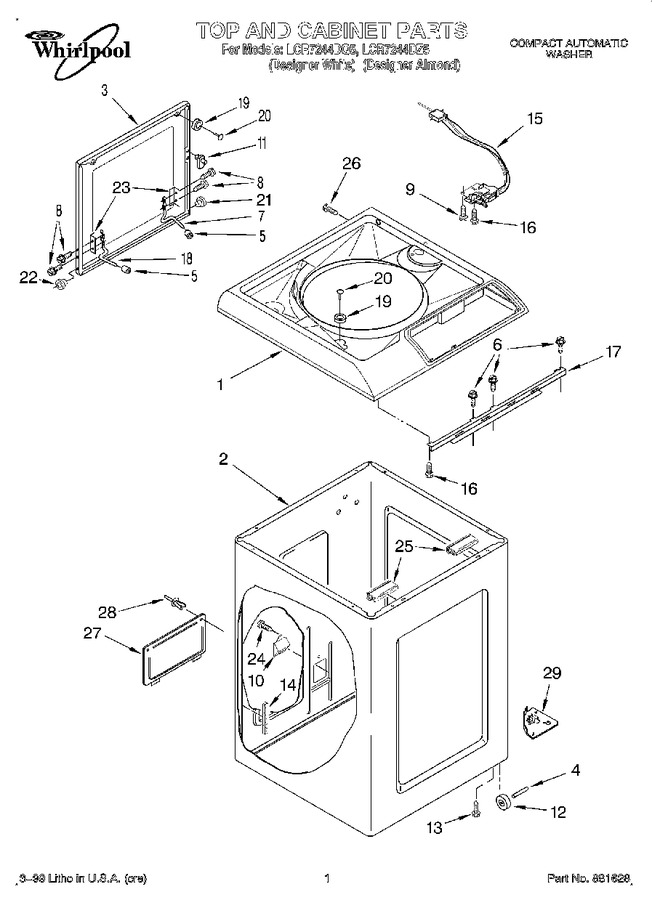 Diagram for LCR7244DZ5