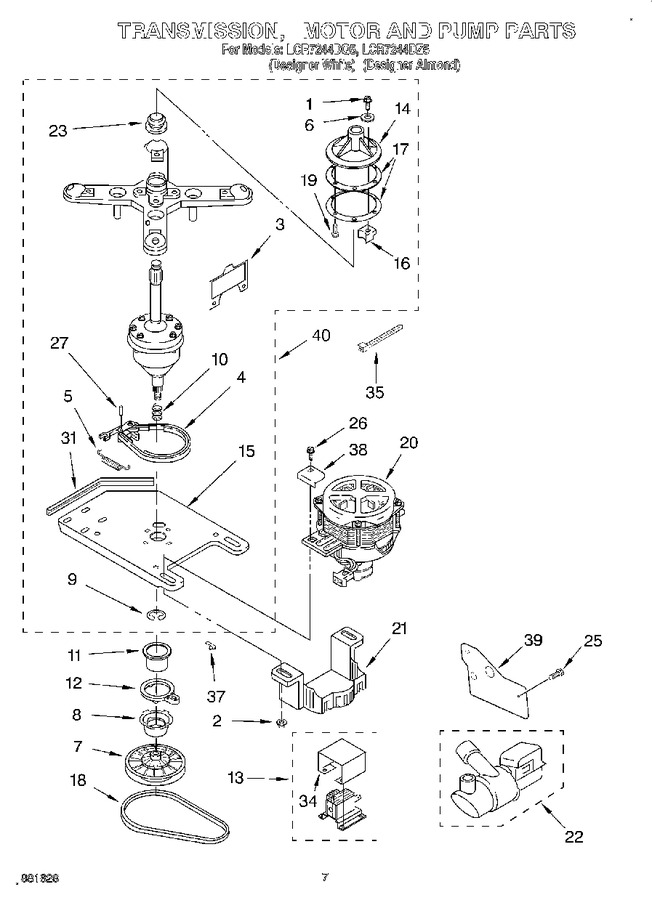 Diagram for LCR7244DQ5