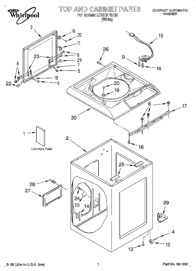 Diagram for LCR7244HQ0