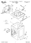 Diagram for 01 - Top And Cabinet, Literature