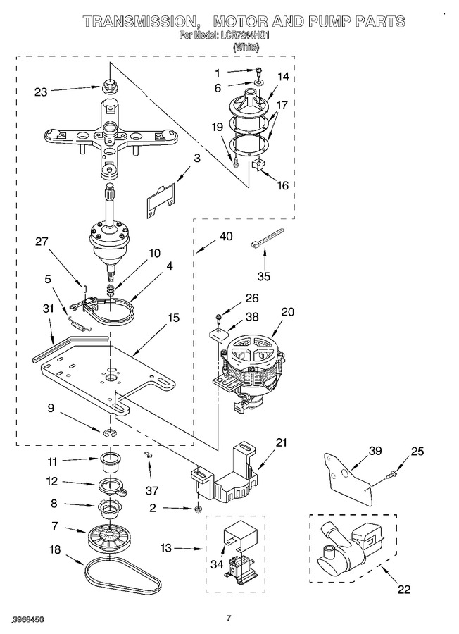 Diagram for LCR7244HQ1