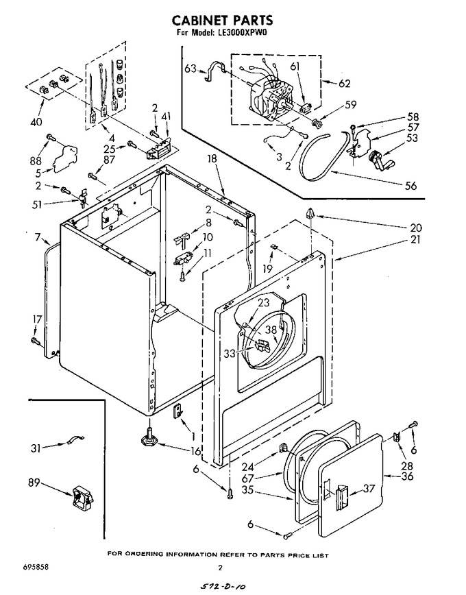 Diagram for LE3000XPW0