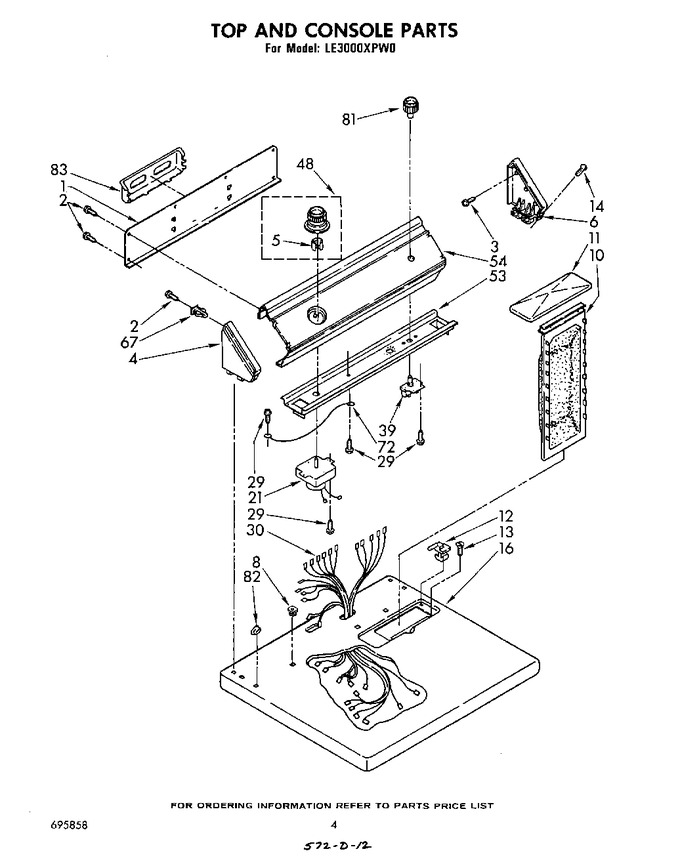 Diagram for LE3000XPW0