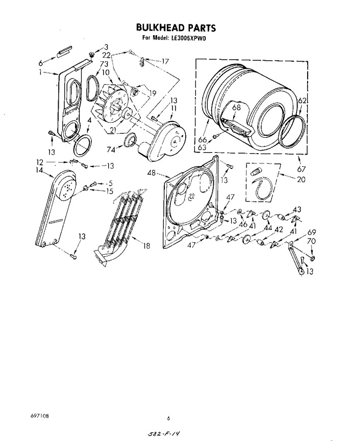 Diagram for LE3005XPW0