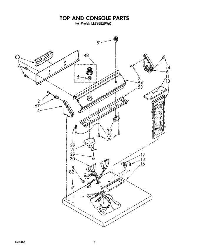 Diagram for LE3300XPW0