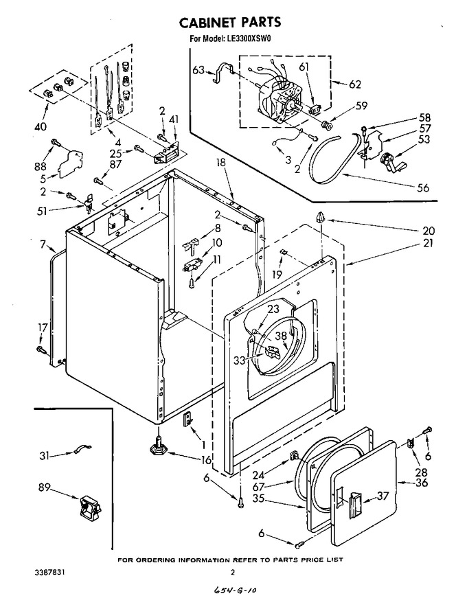 Diagram for LE3300XSW0
