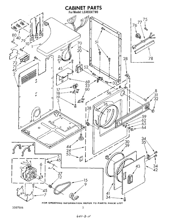 Diagram for LE4930XTM0