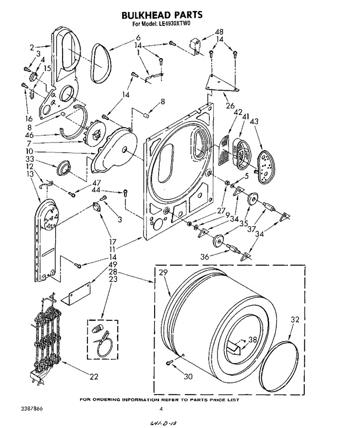 Diagram for LE4930XTG0