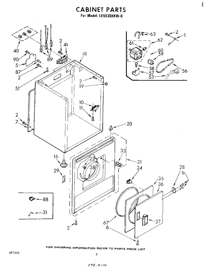 Diagram for LE5530XKW0