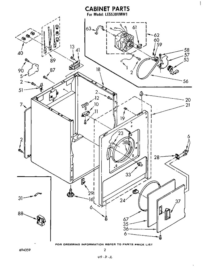 Diagram for LE5530XMW1