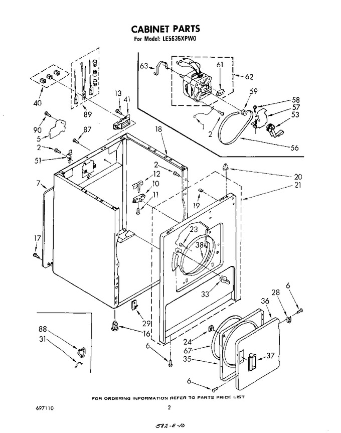 Diagram for LE5535XPW0