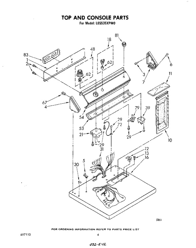 Diagram for LE5535XPW0