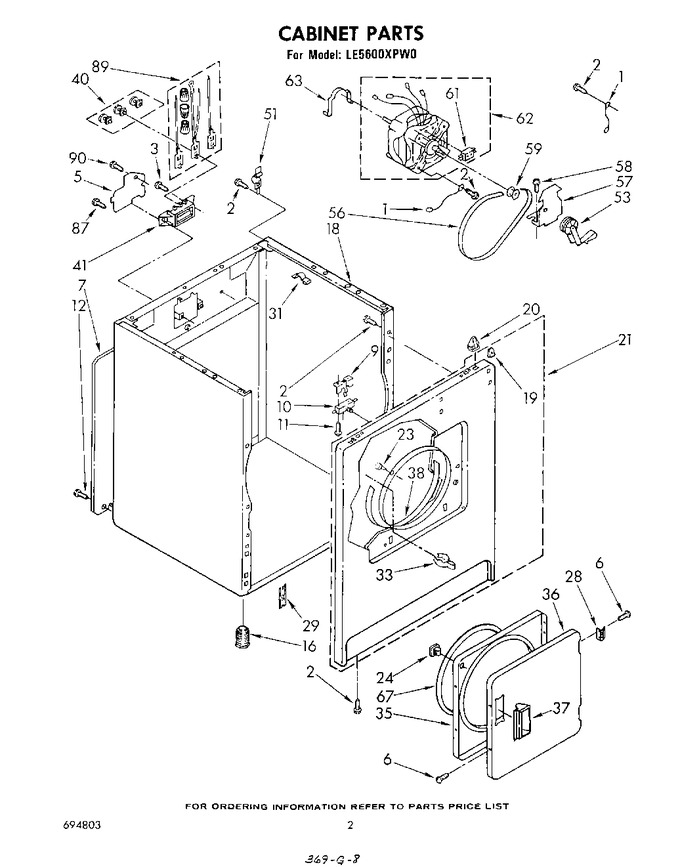 Diagram for LE5600XPW0
