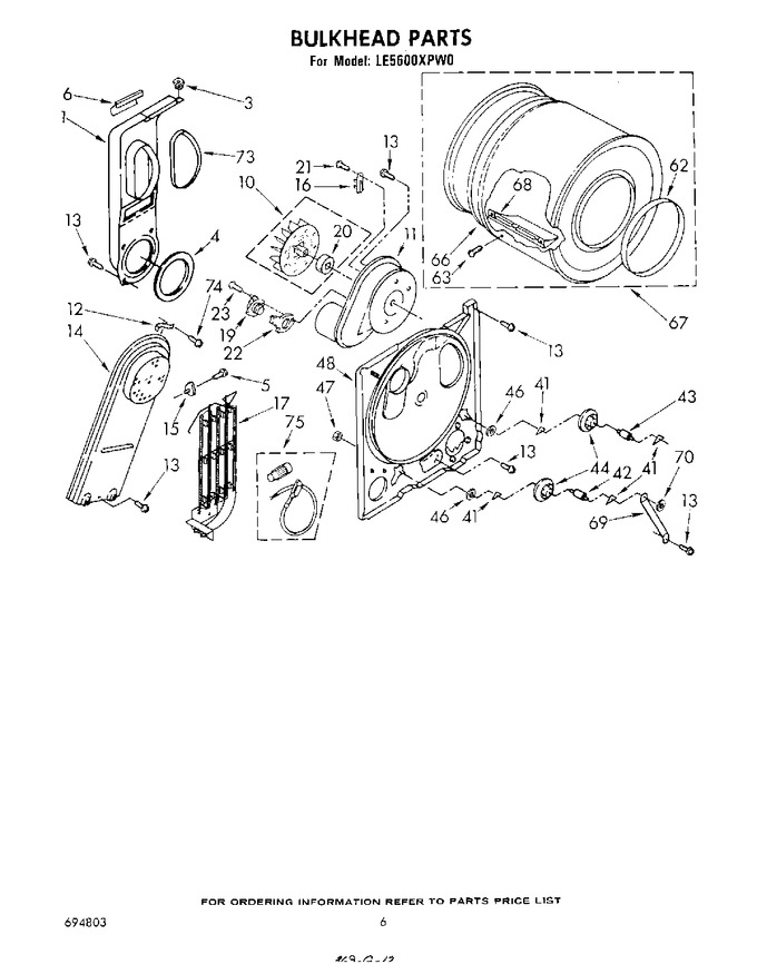 Diagram for LE5600XPW0