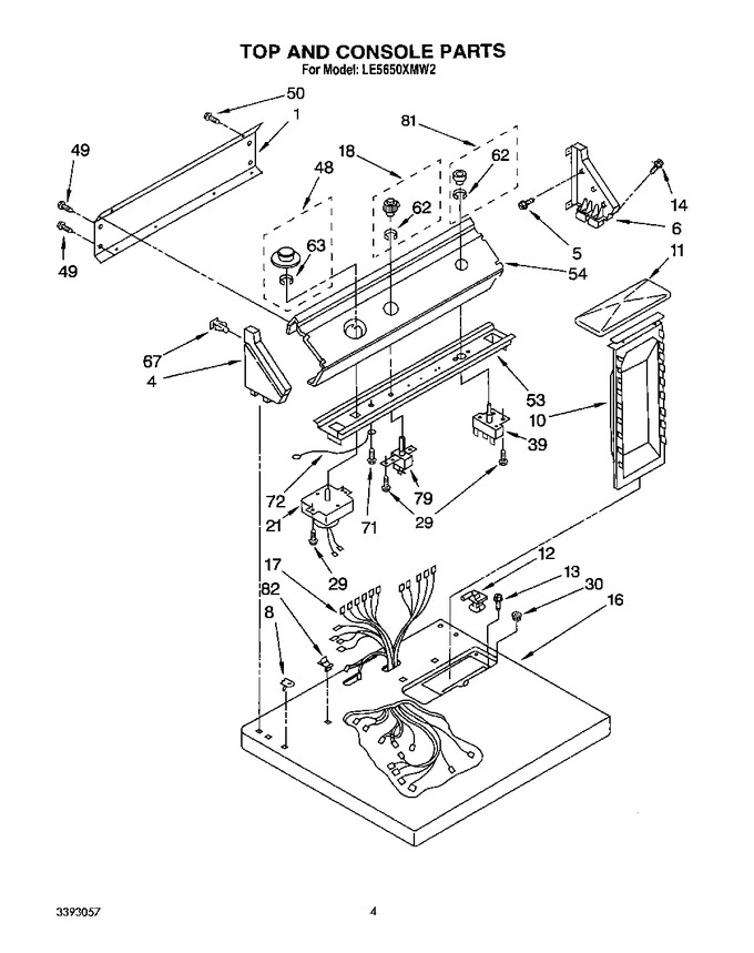 Diagram for LE5650XMW2