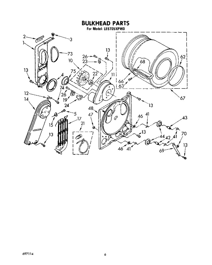 Diagram for LE5705XPW0