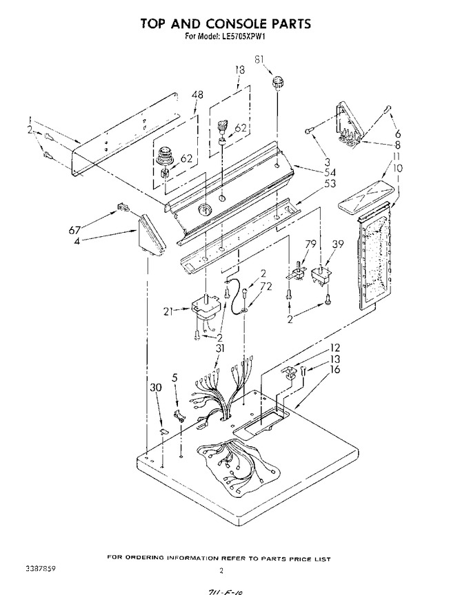 Diagram for LE5705XPW1