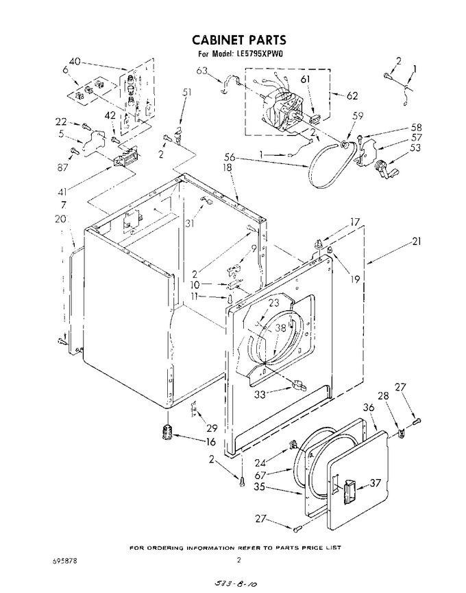 Diagram for LE5795XPW0