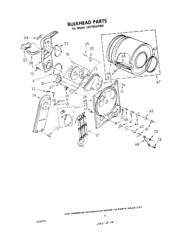 Diagram for LE5795XPW0