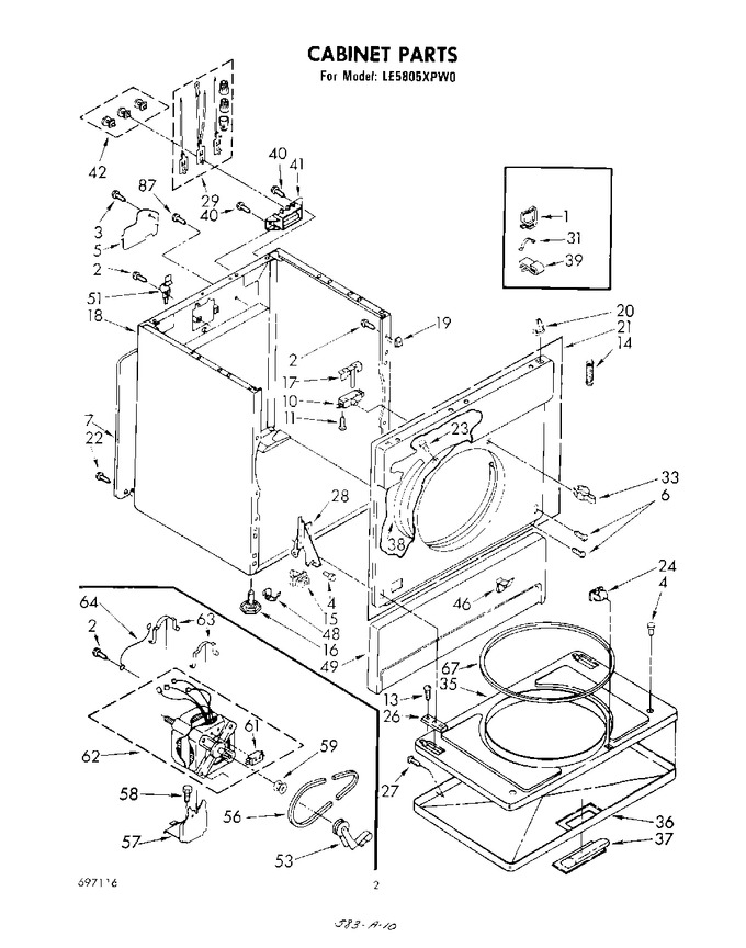 Diagram for LE5805XPW0