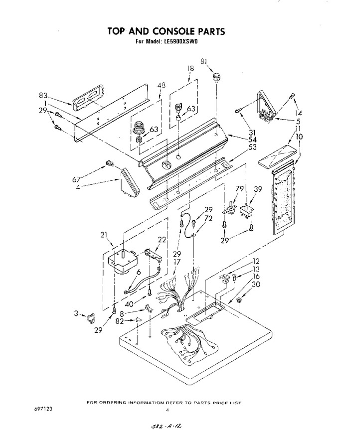 Diagram for LE5900XSW0