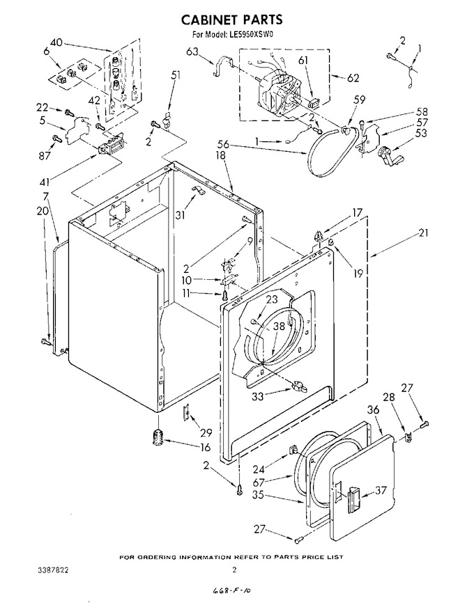 Diagram for LE5950XSW0