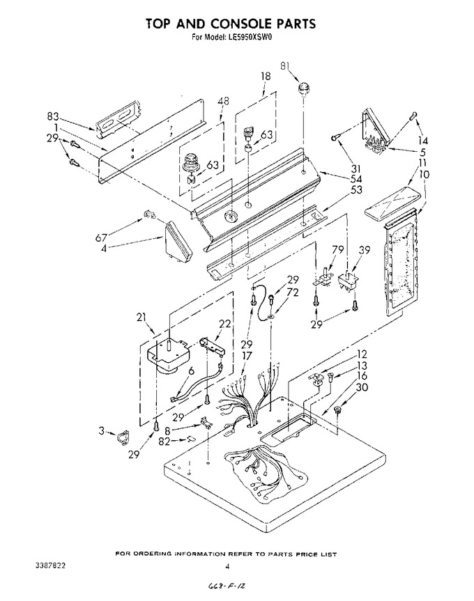 Diagram for LE5950XSW0