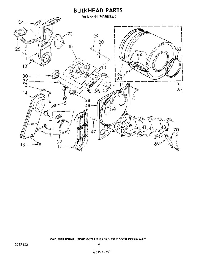 Diagram for LE5950XSW0