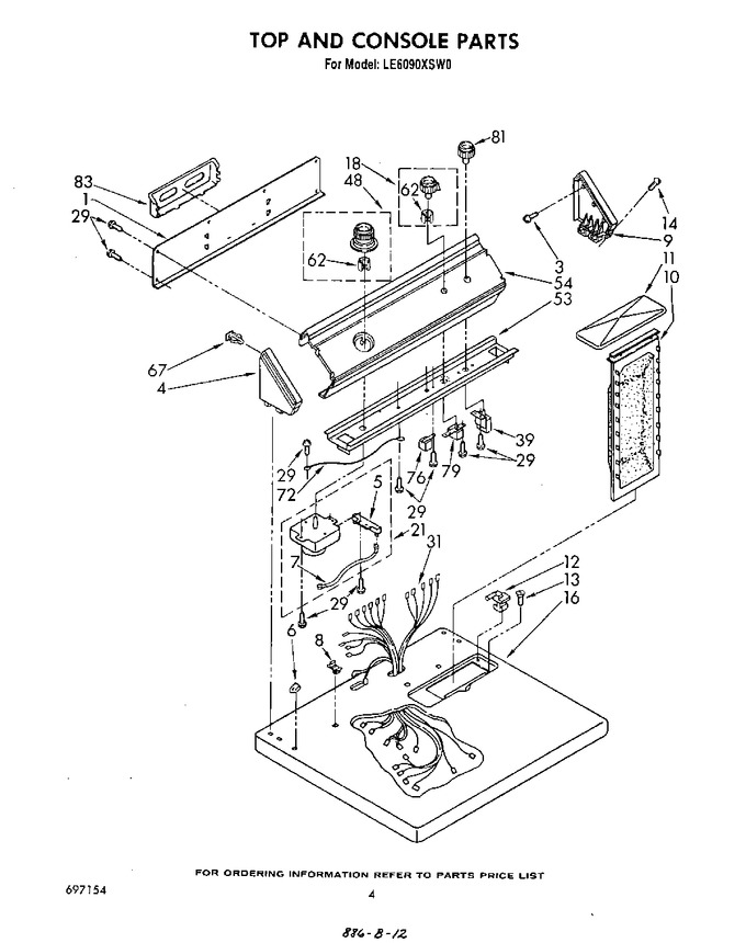 Diagram for LE6090XSW0