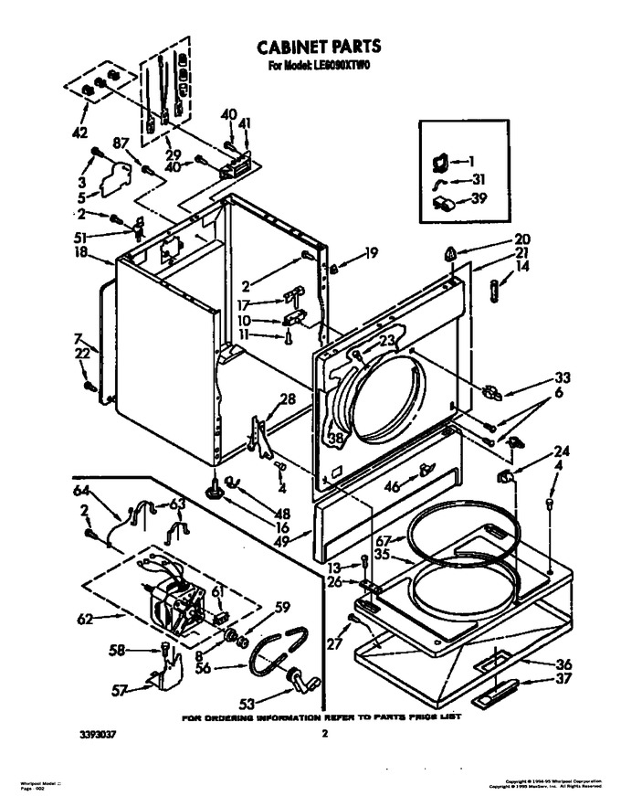 Diagram for LE6090XTG0