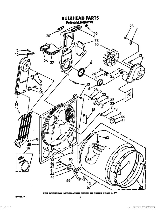 Diagram for LE6098XTW1