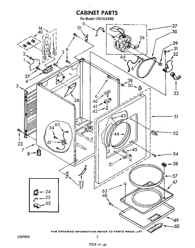 Diagram for LE6150XSW0