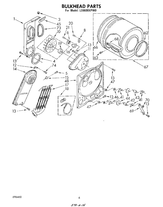 Diagram for LE6600XPW0