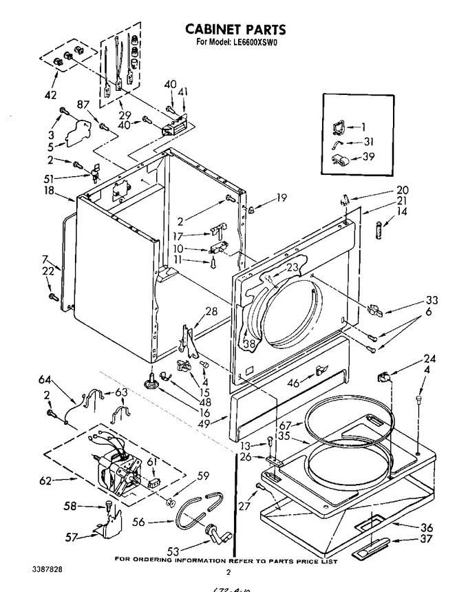 Diagram for LE6600XSW0