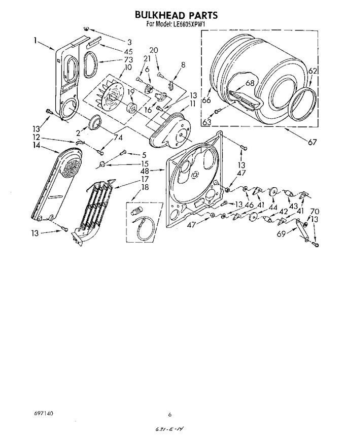Diagram for LE6605XPW1