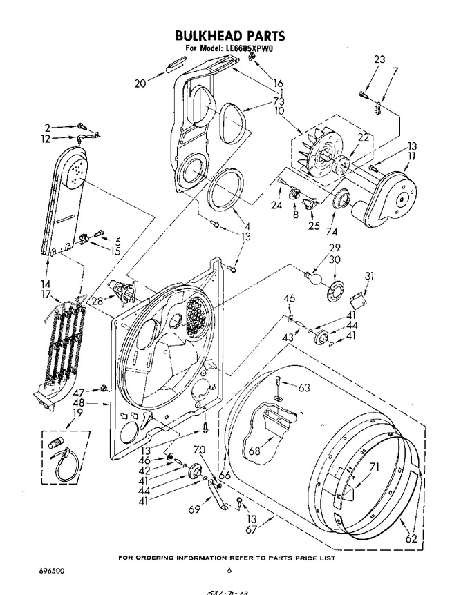 Diagram for LE6685XPW0