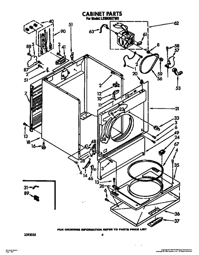 Diagram for LE6800XTW0