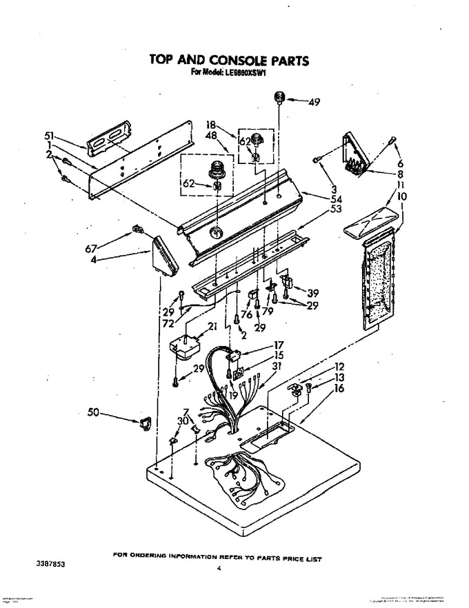 Diagram for LE6880XSW1