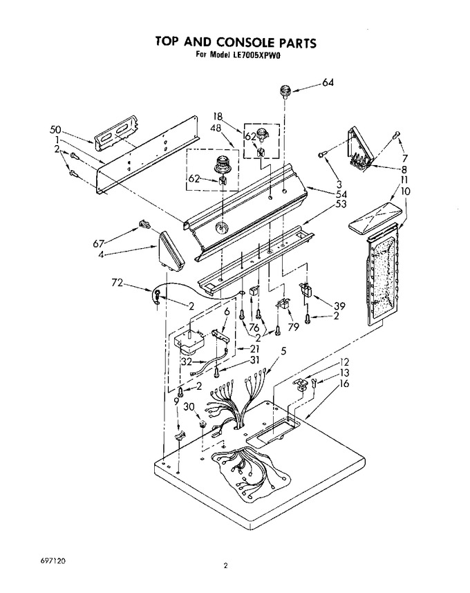 Diagram for LE7005XPW0